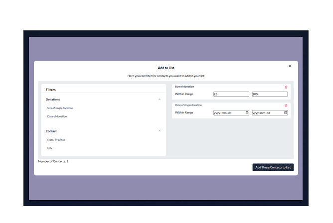 Build Lists Directly from your <span class="text-[#ff0035]">Database</span>